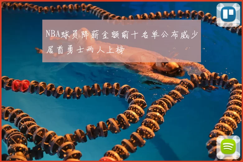 NBA球员降薪金额前十名单公布威少居首勇士两人上榜